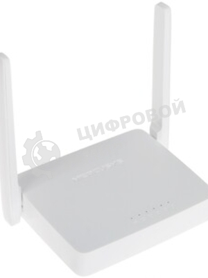 Маршрутизатор Mercusys MW305R Wi-Fi роутер 300 Мбит/с 2,4 ГГц, 1 порт WAN 10/100 Мбит/с + 4 порта LAN 10/100 Мбит/с, 2 фиксированные антенны