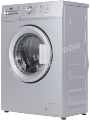 Стиральная машина Beko WRS 55P1 BSS серебристый, загрузка фронтальная 5 кг, 1000 об/мин., класс: А
