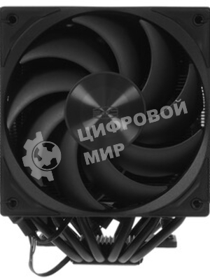 Кулер для процессора PCCooler RZ620 WH (260W, 4-pin PWM, 158мм, Al/Cu, 6x6мм, 2x120мм, 86.73CFM, 32dBA, 1800RPM, S: 1851/1700/1200/115X, AM5/AM4, белый)