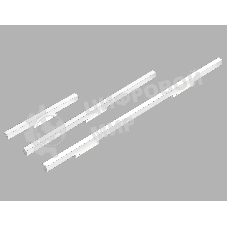 Трековый линейный светильник Ambrella light GL4450 WH белый IP20 10W 3CCT 3000-6000K SMART 48V 120° 304*22*45
