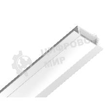 Алюминиевый профиль Ambrella light GP1001WH белый 2000*21.5*6.8