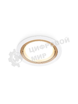 Светильник Ambrella light TN51912 WH/GD белый/золото GX53 max 12W D115*23