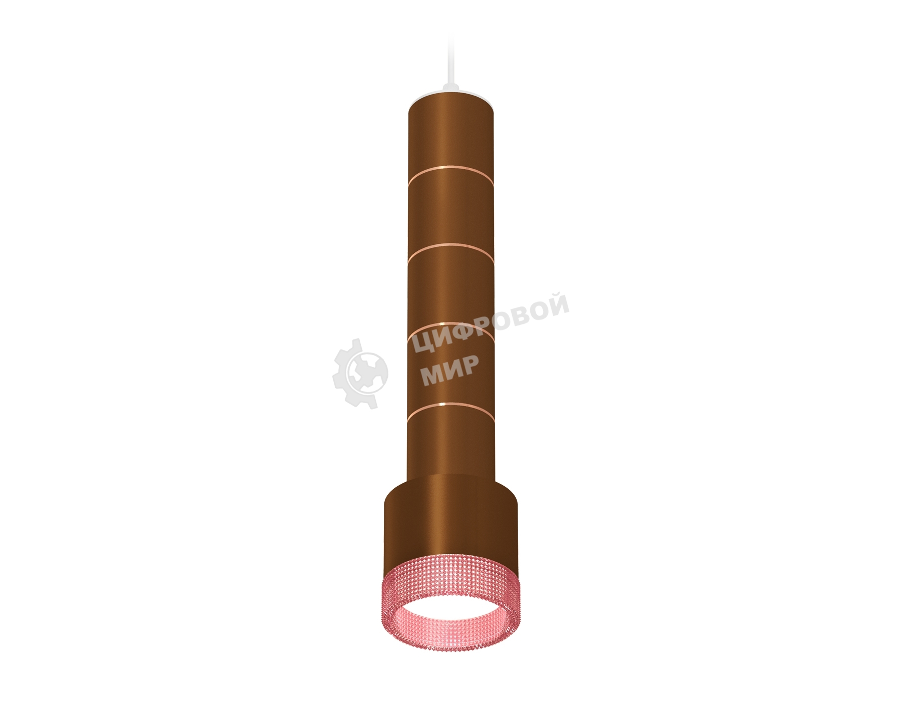 Светильник Ambrella Light XP8117005 SCF/PI кофе песок/розовый GX53