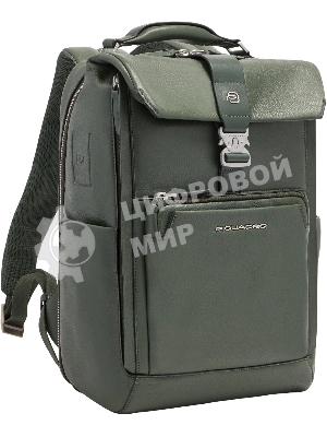 Рюкзак мужской Piquadro Tebe CA7158W144/VE хаки натур.кожа