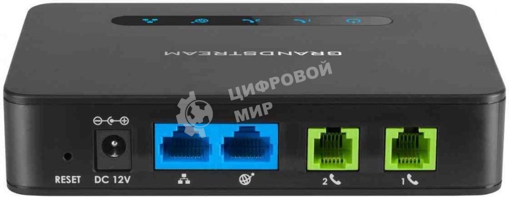 Шлюз IP Grandstream HT-812 черный