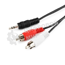 Кабель аудио Gembird Jack3.5/2xRCA, 1.5м