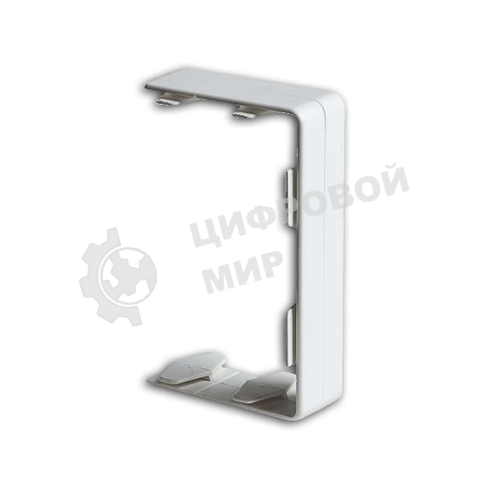 Переходник для РКК-100х60 и 100х40 соединительный (белый) ПРС-100х60 Рувинил