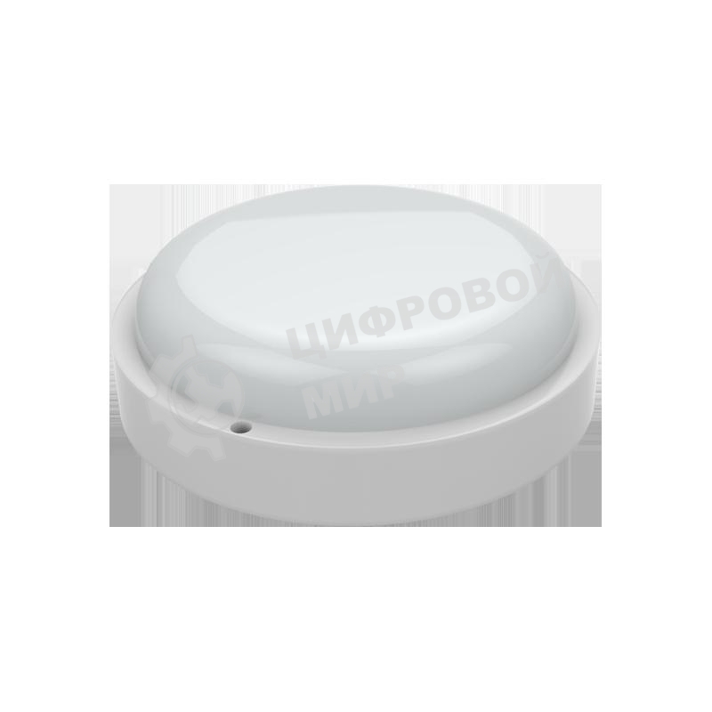 Светильник светодиодный ЖКХ ECO D160х53 12Вт 940лм 4000К IP65 круглый Gauss 126418212