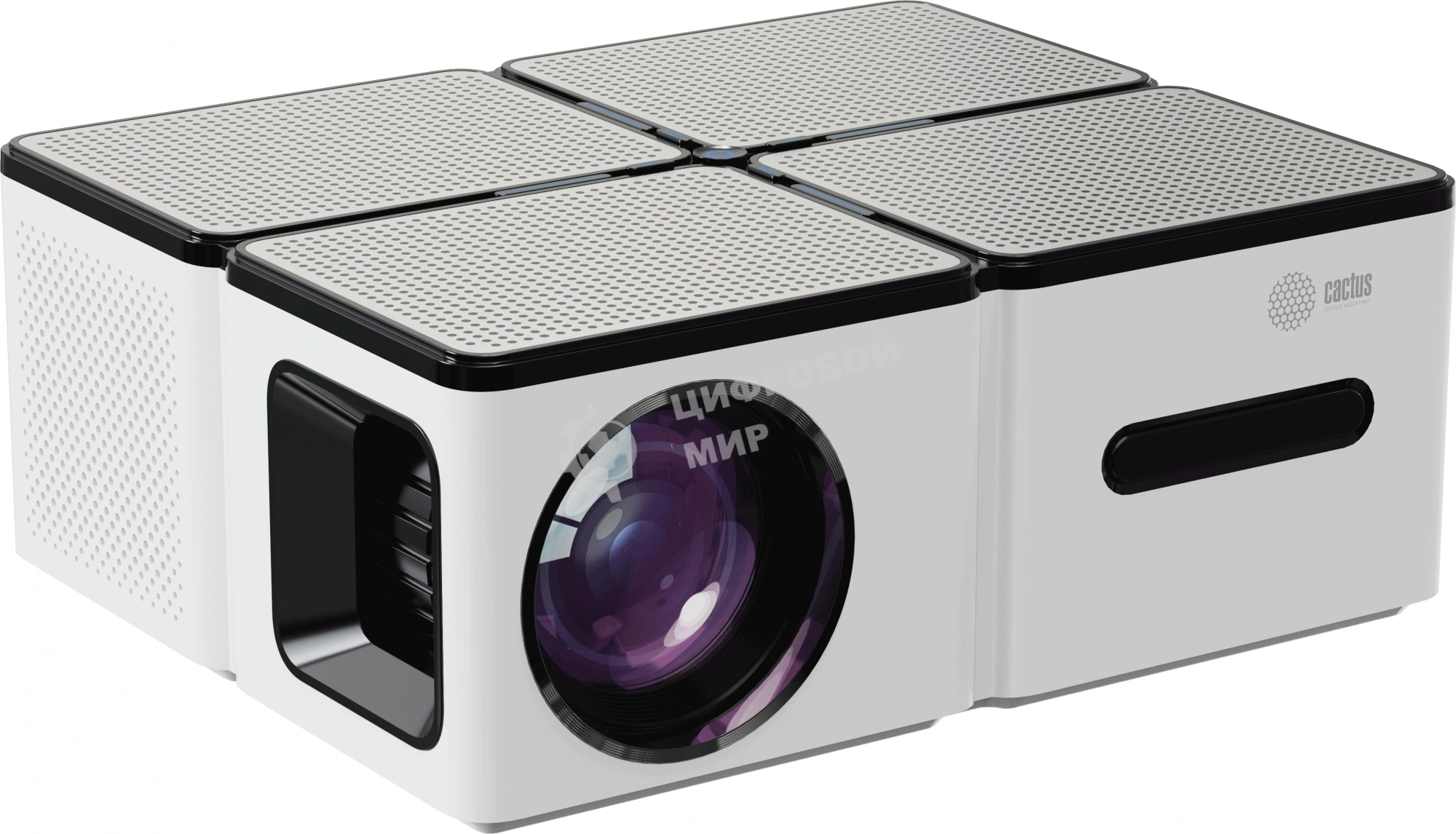 Проектор Cactus CS-PRO.03WT.Full HD-A LCD 7500Lm LS 720Lm ANSI (1920x1080) 2300:1 ресурс лампы:30000часов 2xUSB typeA 3xHDMI 1.73кг