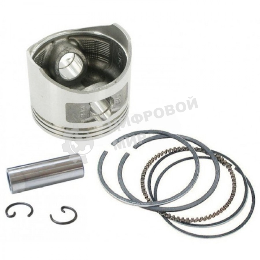 Набор для Honda GX200 (поршень,кольца,скобы,палец) (70mm - 18mm) 108003