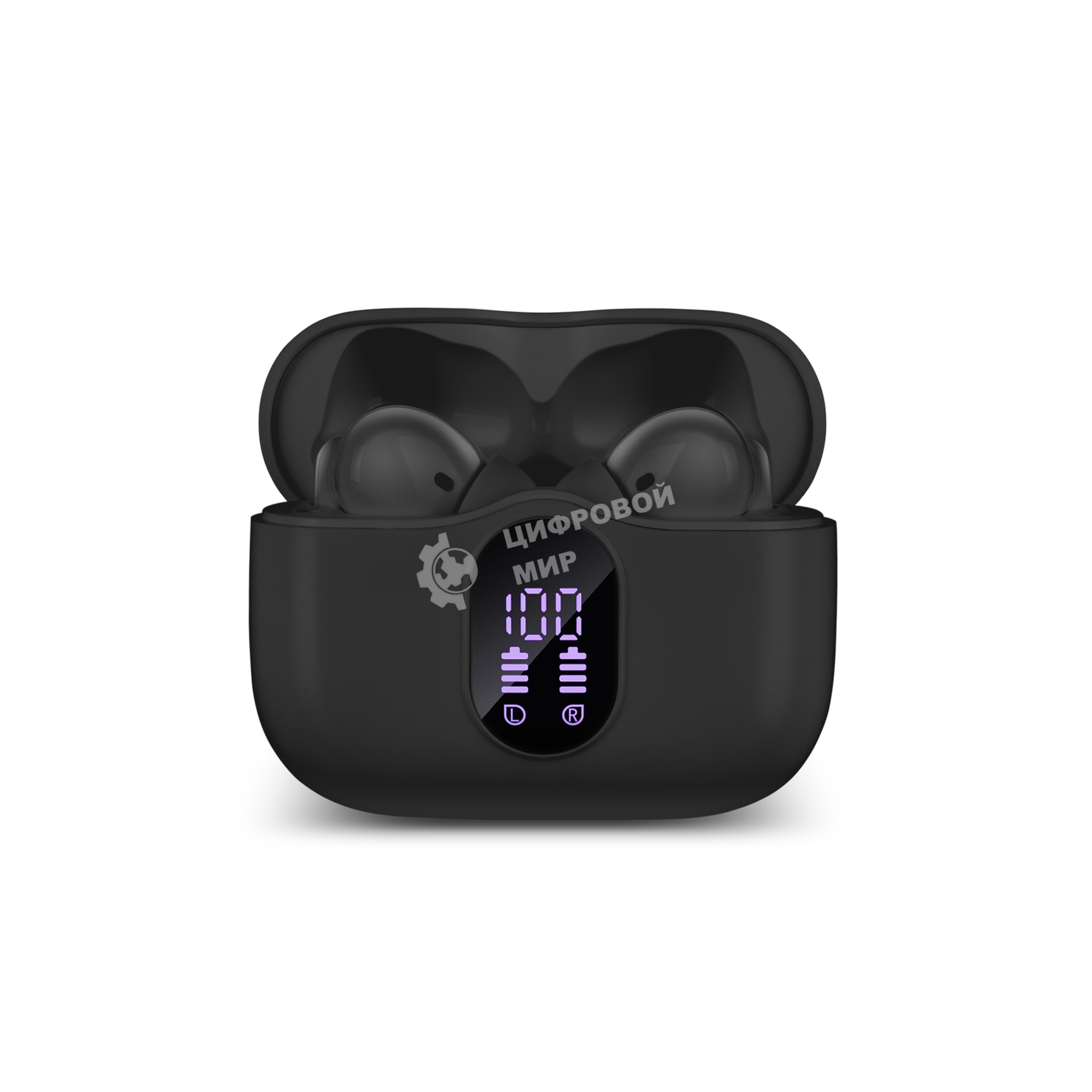 Беспроводные внутриканальные наушники с микрофоном Sven E-315B, черный (Bluetooth, TWS, ANC, ENC, APP)