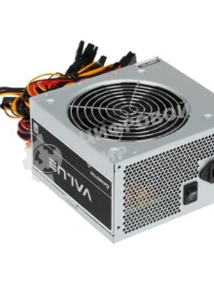 Блок питания Chieftec APB-600B8, 600Вт, 80 PLUS WHITE, 120мм, серый