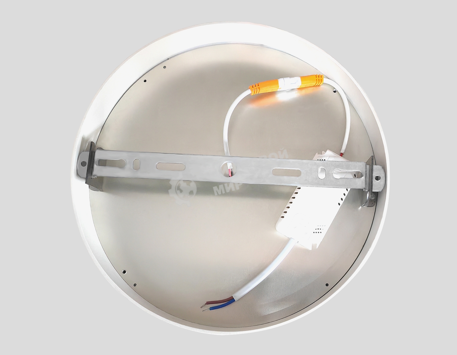 Потолочный светодиодный светильник Ambrella light FV5524 WH белый LED 35W 4200K D300*58 (Без ПДУ)