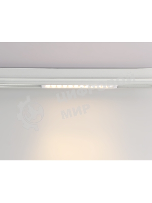 Управляемый светодиодный светильник для шинопровода Magnetic Ambrella light GL1301 WH белый IP20 12W 3000K-6400K 220V 24° 232*25*42 (Без ПДУ)