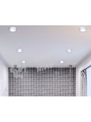 Встраиваемый точечный светильник TN145 WH/S белый/песок GU5.3 D96*78
