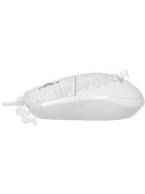 Мышь проводная Acer OMW401 белый, 2000 dpi, USB, кнопки - 4