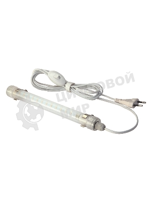 Панель осветительная Rem, с кронштейном серого цвета, 1U, 40х484х35 мм (ВхШхГ), 230V, 19