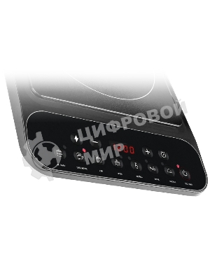 Плита настольная электрическая Centek CT-1517 черный, 2 кВт, индукция, конфорки - 1, стеклокерамика, сенсор