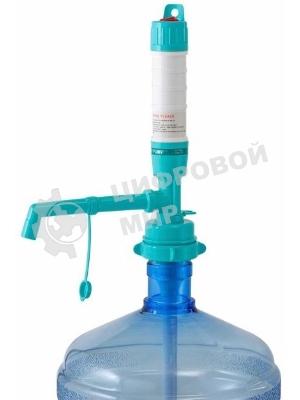 Помпа для 19л бутыли Hotfrost А10 электрический белый/синий