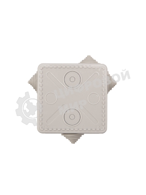 Коробка распределительная Rexant наружного монтажа с откидной крышкой 80х80х50 мм, IP54