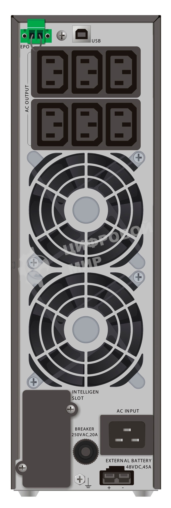 Источник бесперебойного питания Ippon Innova G2 2000L 1800Вт 2000ВА черный (АКБ приобретается отдельно)