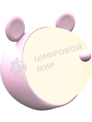 Ночник Gauss NN7024 мышка розовый