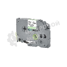 Кассета с лентой S'OK by Sakura Printing TZED31 для Brother, черный на зеленом, 12мм/8м, наклейка