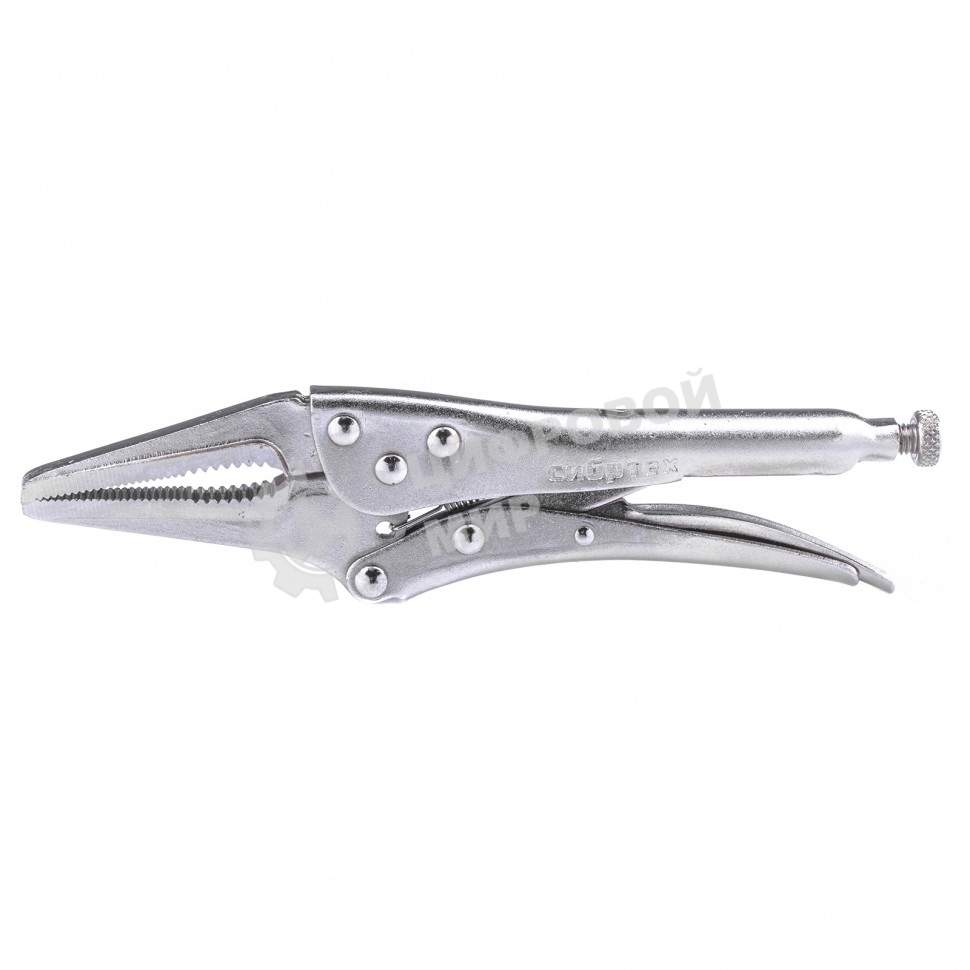 Зажим ручной Сибртех, удлиненный захват, 220 мм