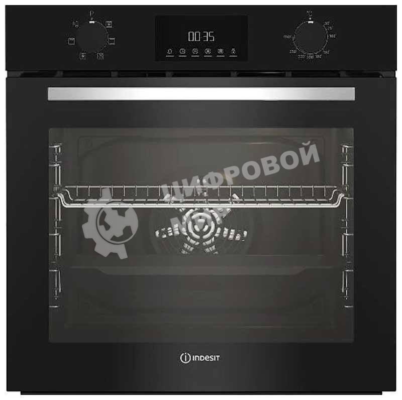 Духовой шкаф электрический Indesit IFE 3644 BL черный
