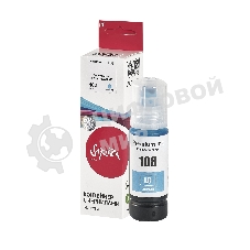 Контейнер с чернилами Sakura C13T09C54A (108 LC) для Epson, светло-голубой, 70 мл.