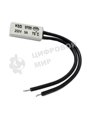 Термостат биметаллический KSD9700 5А/135 С нормально разомкнутый
