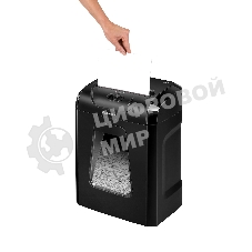 Шредер Fellowes PowerShred 12C FS-71201 DIN P-4, 4х40мм, 12лст., 18лтр.,Safety Lock