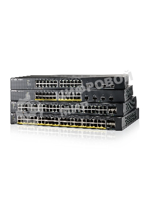 Коммутатор XGS1935-52HP, 52 Port Smart Managed PoE Switch, 48x Gigabit PoE and 4x 10G SFP+, hybrid mode, standalone or NebulaFlex Cloud, 375 Watt PoE