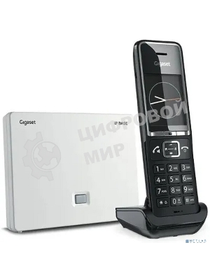 Телефон IP Gigaset Comfort 550A IP BASE Rus черный (S30852-H3037-R104)