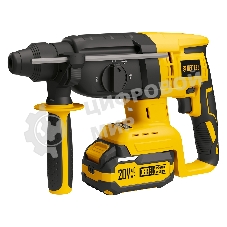 Перфоратор аккумуляторный Denzel бесщет. RHH-BL-20-28, 3 Дж, Li-Ion, 20 В