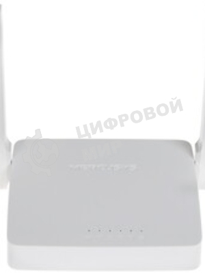 Маршрутизатор Mercusys MW305R Wi-Fi роутер 300 Мбит/с 2,4 ГГц, 1 порт WAN 10/100 Мбит/с + 4 порта LAN 10/100 Мбит/с, 2 фиксированные антенны