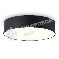 Потолочный светодиодный светильник Ambrella light FV5525 BK черный LED 35W 3000K D300*58 (Без ПДУ)
