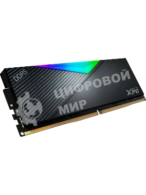 Оперативная память XPG Lancer, DDR5, 32Gb (2x16Gb), 6400MHz, CL32, DIMM, с радиаторами, RGB, черный
