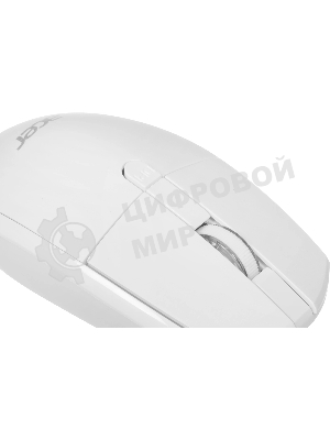 Мышь проводная Acer OMW401 белый, 2000 dpi, USB, кнопки - 4
