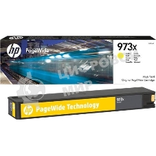 Картридж струйный HP 973XL F6T83AE желтый для HP PW Pro 477dw/452dw (7000 стр.)