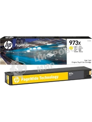 Картридж струйный HP 973XL F6T83AE желтый для HP PW Pro 477dw/452dw (7000 стр.)