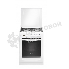 Плита газовая Gefest ПГ6100-03 белый, конфорок 4 шт, духовка 52 л, 60 см x 85 см x 60 см