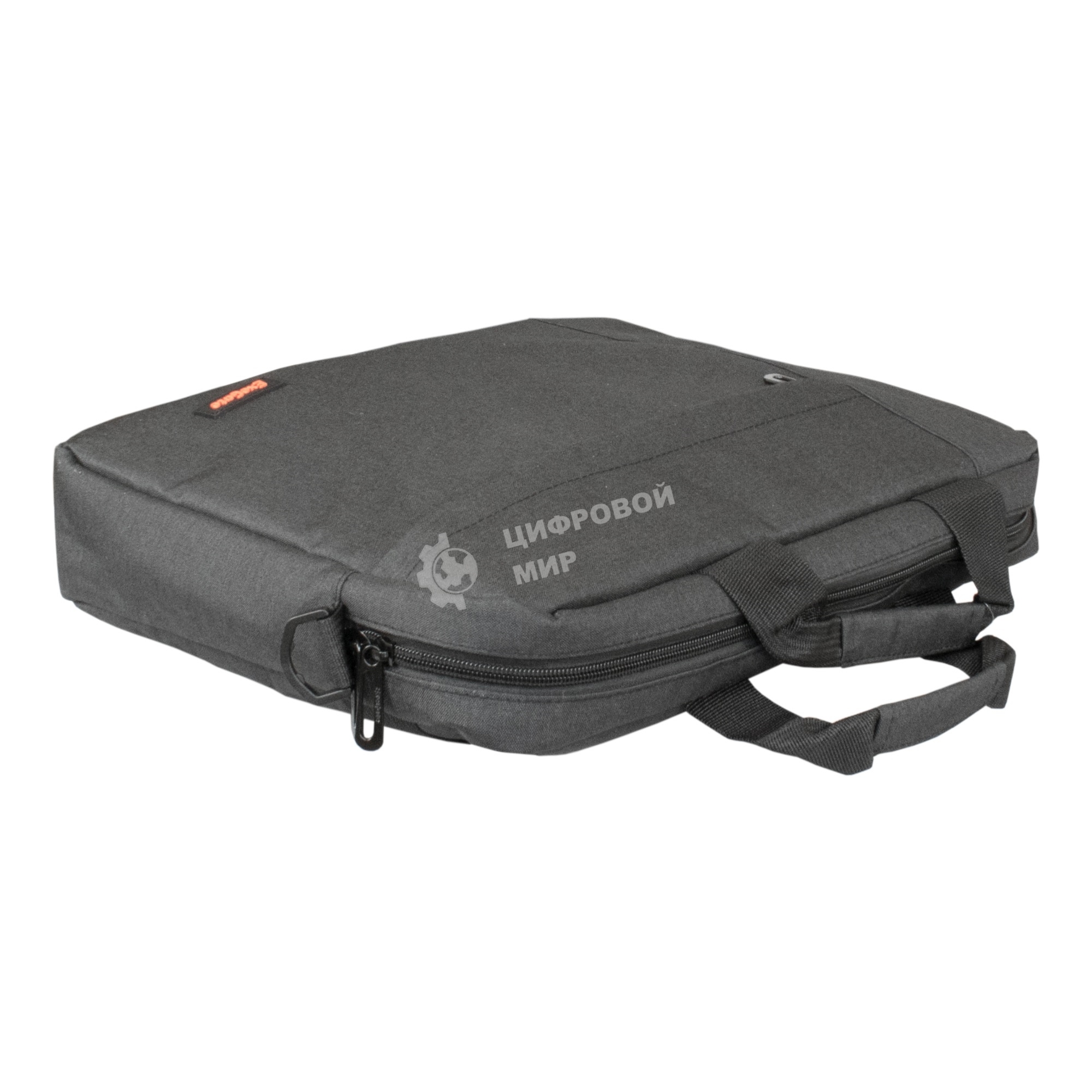 Сумка для ноутбука ExeGate Business ECC-215 Black, черная, полиэстер повышенной плотности 600D, 15.6