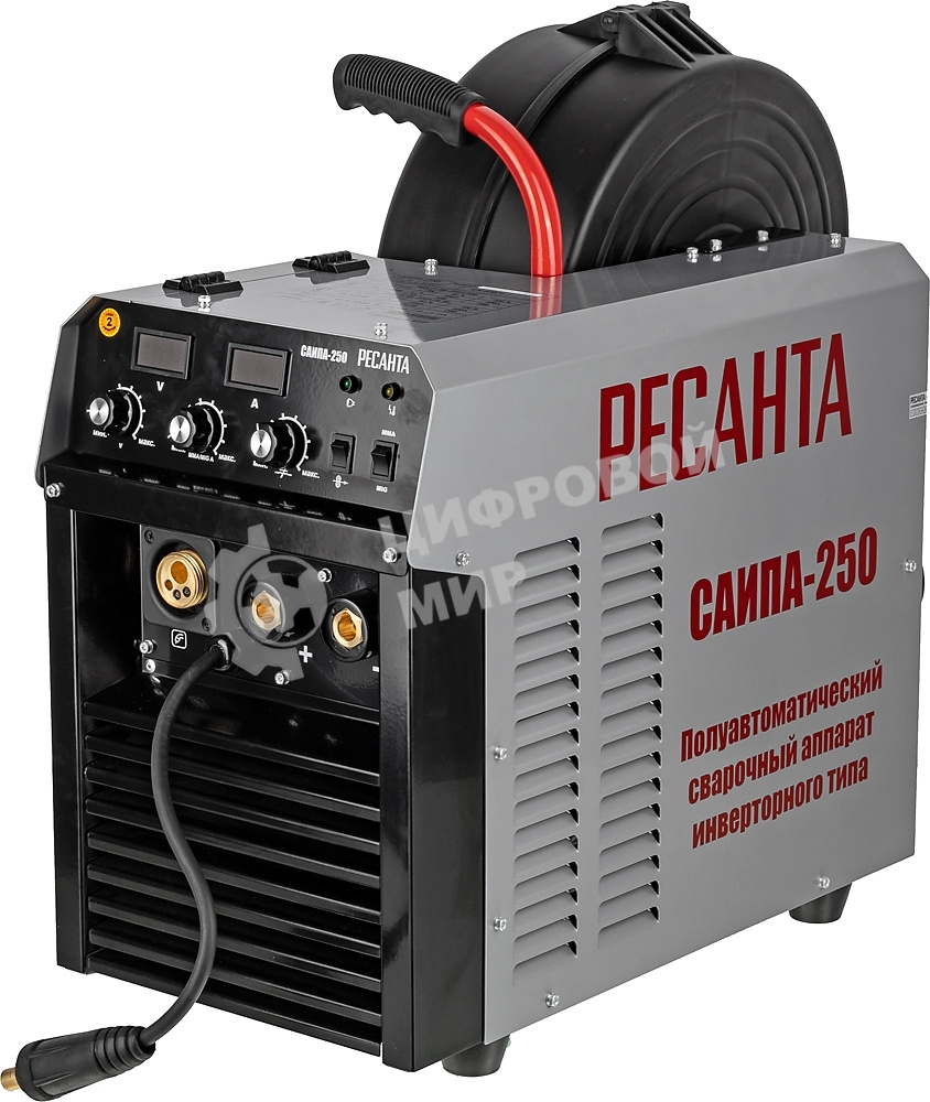 Сварочный аппарат Ресанта САИПА-250 инвертор ММА DC/MIG-MAG/FCAW 11.5кВт