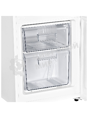 Холодильник Hyundai CC2051WT белый двухкамерный 120/34л морозилка снизу