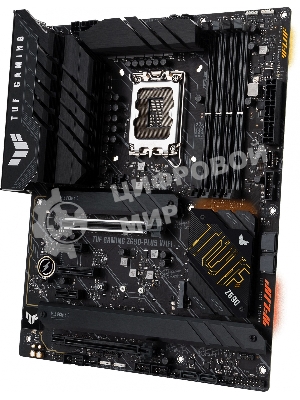 Материнская плата ASUS TUF GAMING Z690-PLUS WIFI, LGA1700, Intel Z690, 4xDDR5, 4xSATA, 4xM.2, 1xPCIe 5.0 x16, DisplayPort, HDMI, 1x2.5Gb LAN, USB Type-C, 5x3.5 мм, 7.1, ATX