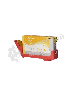Картридж струйный Sakura CZ112AE (№655 Yellow) для HP, желтый, 11 мл., 600 к.