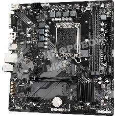 Материнская плата Gigabyte B760M H DDR4, LGA 1700, Intel B760, 2xDDR4, 4xSATA, 2xM.2, 1xPCIe 4.0 x16, 1xPCIe x1, 1xHDMI, 1xVGA, 1x 1Gb LAN, 2xUSB 2.0, 4xUSB 3.2 Gen 1, 3x3.5 мм, 7.1, Micro ATX