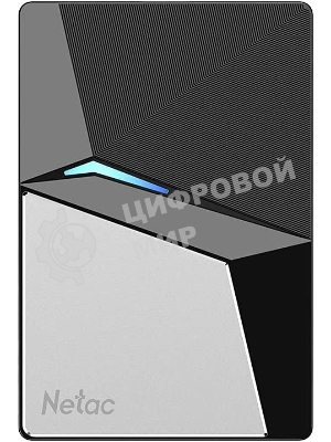 Внешний SSD Netac Z7S, 960 Gb, USB 3.2 Gen 2 Type-C, R/W 550/480, черный