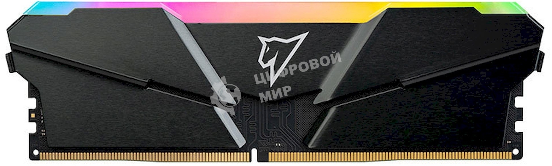 Оперативная память NETAC Shadow, DDR4, 16GB (2x8GB), 3200MHz, CL16, DIMM, с радиаторами, RGB, серый